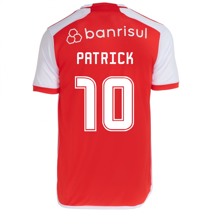 Enfant Maillot Alan Patrick #10 Rouge Blanc Tenues Domicile 2024/25 T-Shirt Suisse