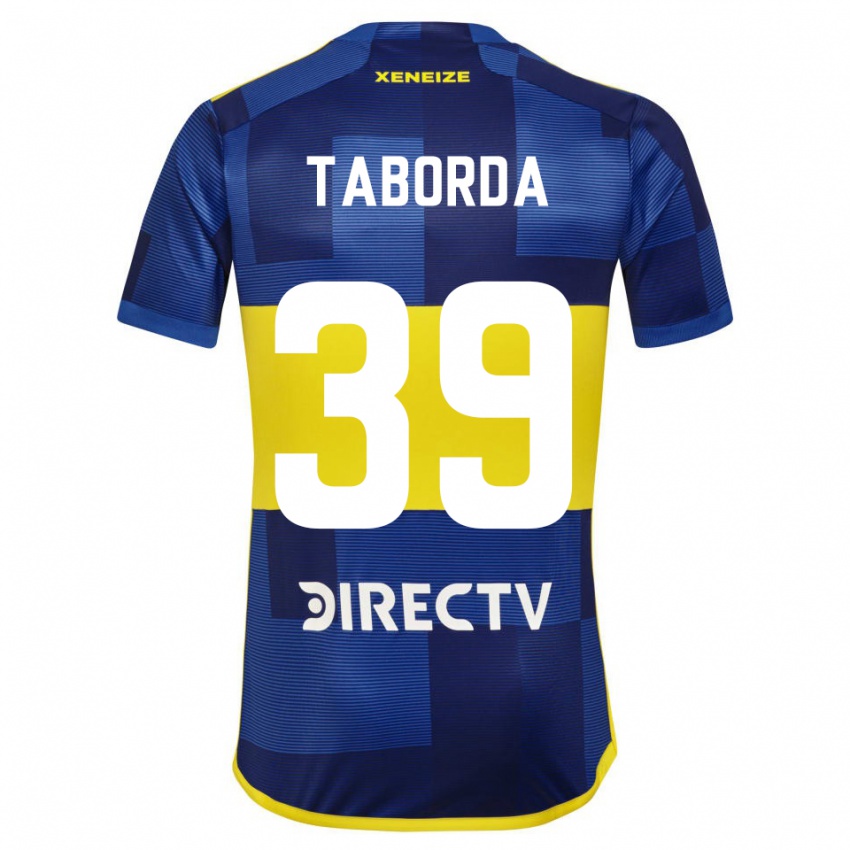 Kinder Vicente Taborda #39 Blau Gelb Heimtrikot Trikot 2024/25 T-Shirt Schweiz