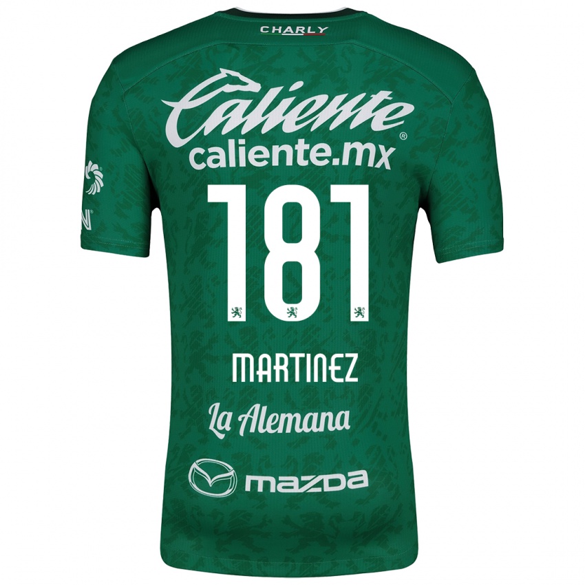 Kinder Irving Martínez #181 Grün Weiß Heimtrikot Trikot 2024/25 T-Shirt Schweiz