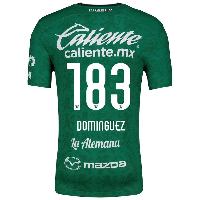 Kinder Jesús Domínguez #183 Grün Weiß Heimtrikot Trikot 2024/25 T-Shirt Schweiz