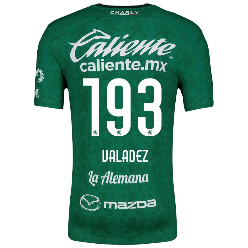 Kinder Luis Valadez #193 Grün Weiß Heimtrikot Trikot 2024/25 T-Shirt Schweiz