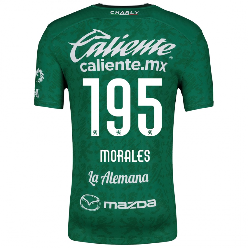 Kinder Daniel Morales #195 Grün Weiß Heimtrikot Trikot 2024/25 T-Shirt Schweiz