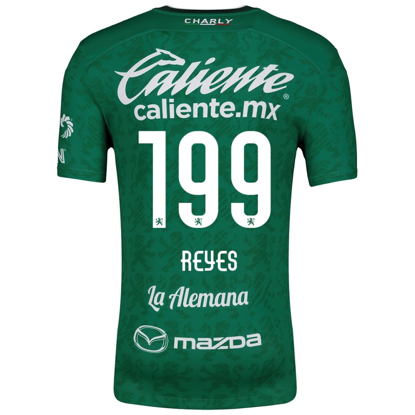 Kinder Jonathan Reyes #199 Grün Weiß Heimtrikot Trikot 2024/25 T-Shirt Schweiz