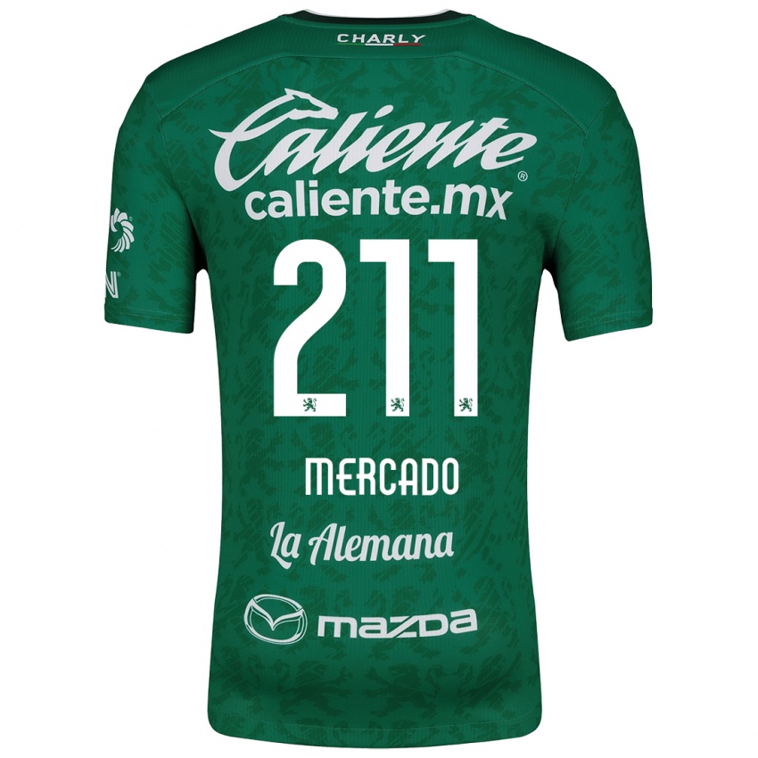 Kinder Diego Mercado #211 Grün Weiß Heimtrikot Trikot 2024/25 T-Shirt Schweiz