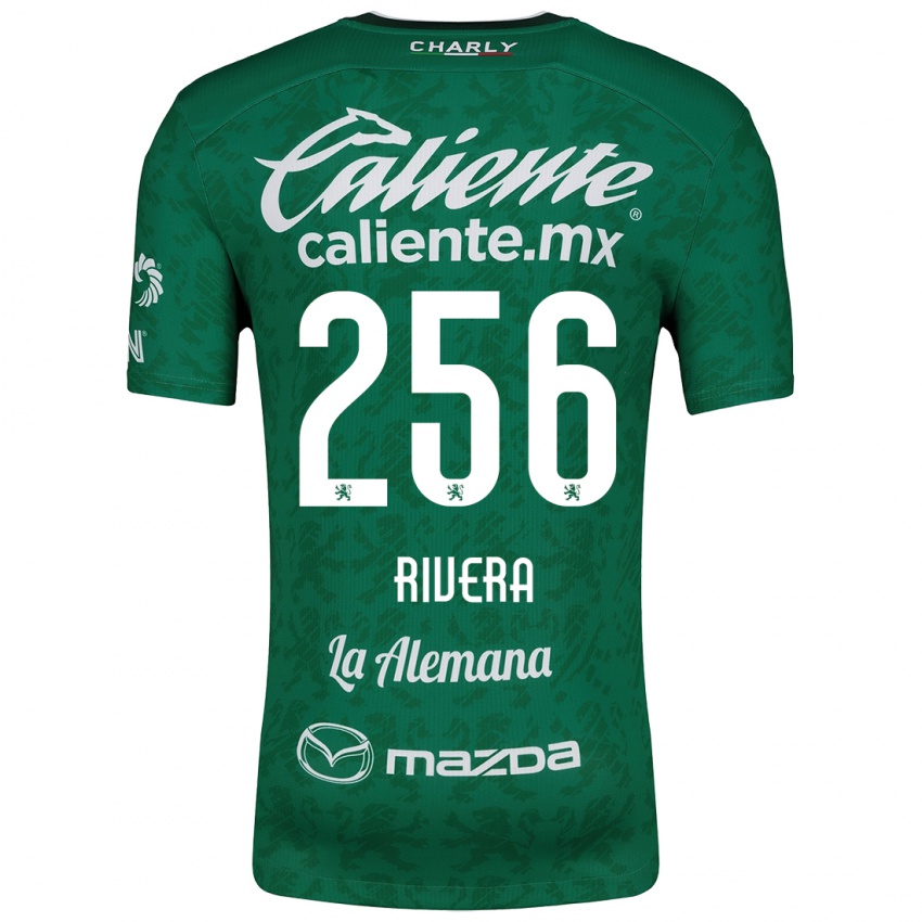 Kinder Fernando Rivera #256 Grün Weiß Heimtrikot Trikot 2024/25 T-Shirt Schweiz