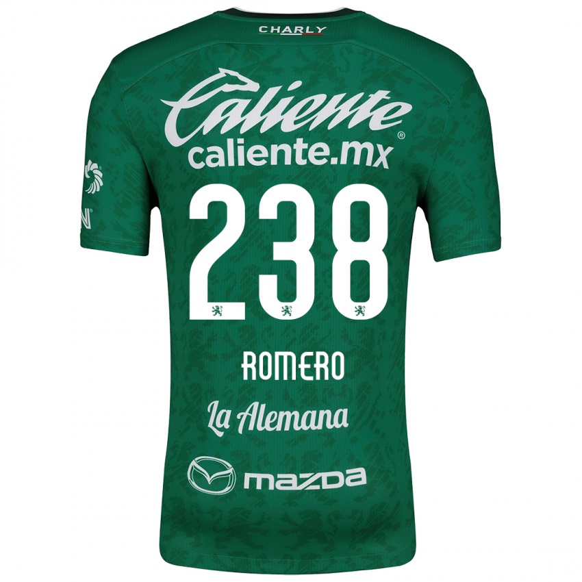 Kinder Paulo Romero #238 Grün Weiß Heimtrikot Trikot 2024/25 T-Shirt Schweiz