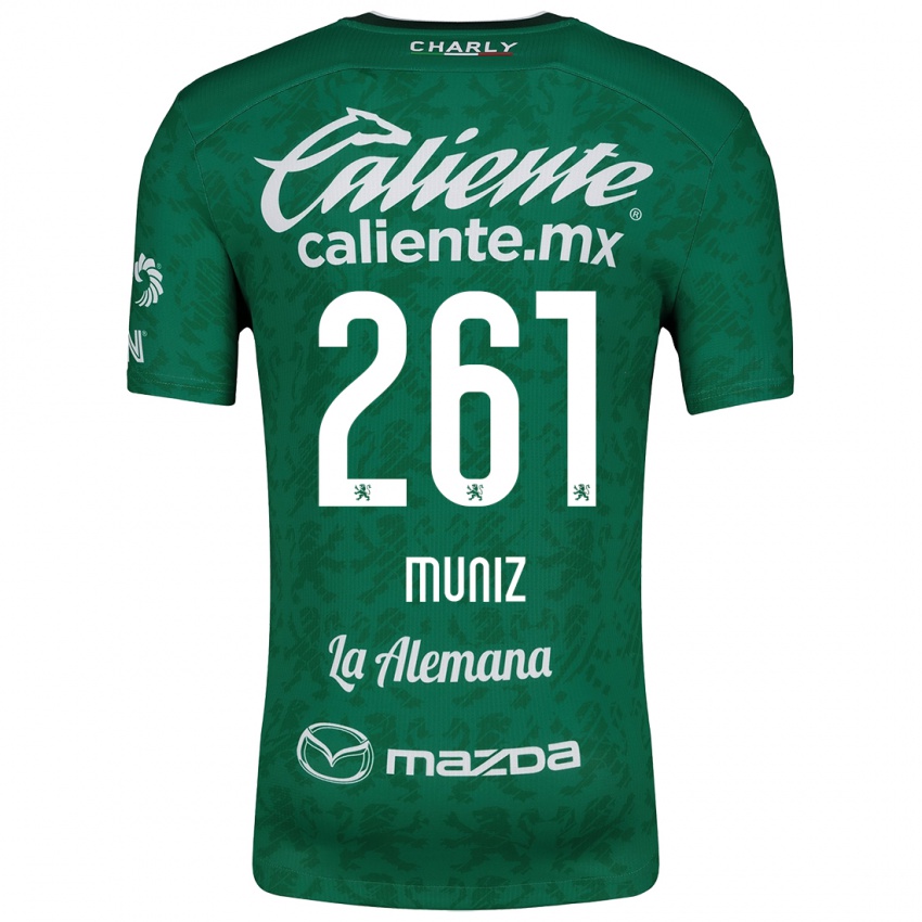 Kinder César Muñiz #261 Grün Weiß Heimtrikot Trikot 2024/25 T-Shirt Schweiz