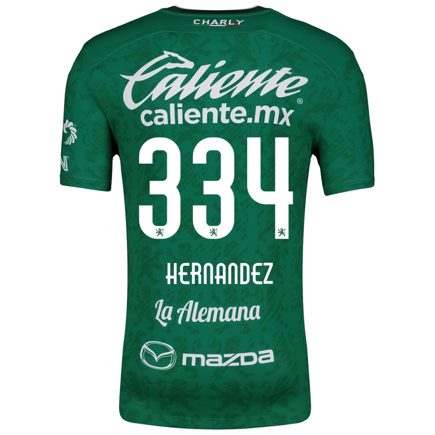 Kinder Alan Hernández #334 Grün Weiß Heimtrikot Trikot 2024/25 T-Shirt Schweiz