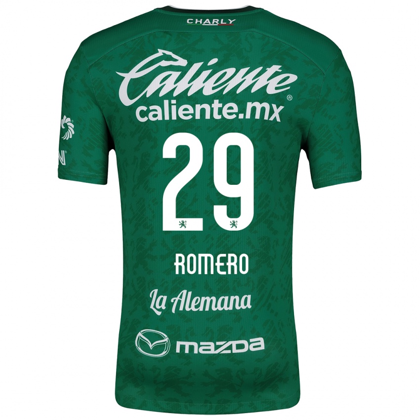 Kinder Lucas Romero #29 Grün Weiß Heimtrikot Trikot 2024/25 T-Shirt Schweiz