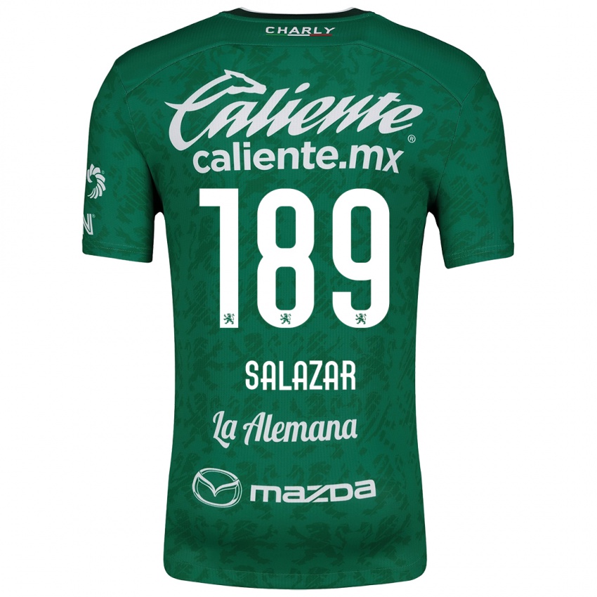 Kinder José Salazar #189 Grün Weiß Heimtrikot Trikot 2024/25 T-Shirt Schweiz