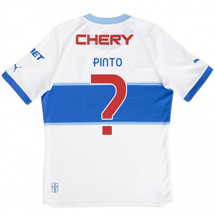 Kinder Pablo Pinto #0 Weiß Blau Heimtrikot Trikot 2024/25 T-Shirt Schweiz