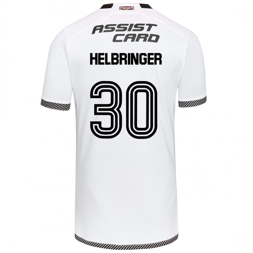 Kinder Aixa Helbringer #30 Weiß Schwarz Heimtrikot Trikot 2024/25 T-Shirt Schweiz