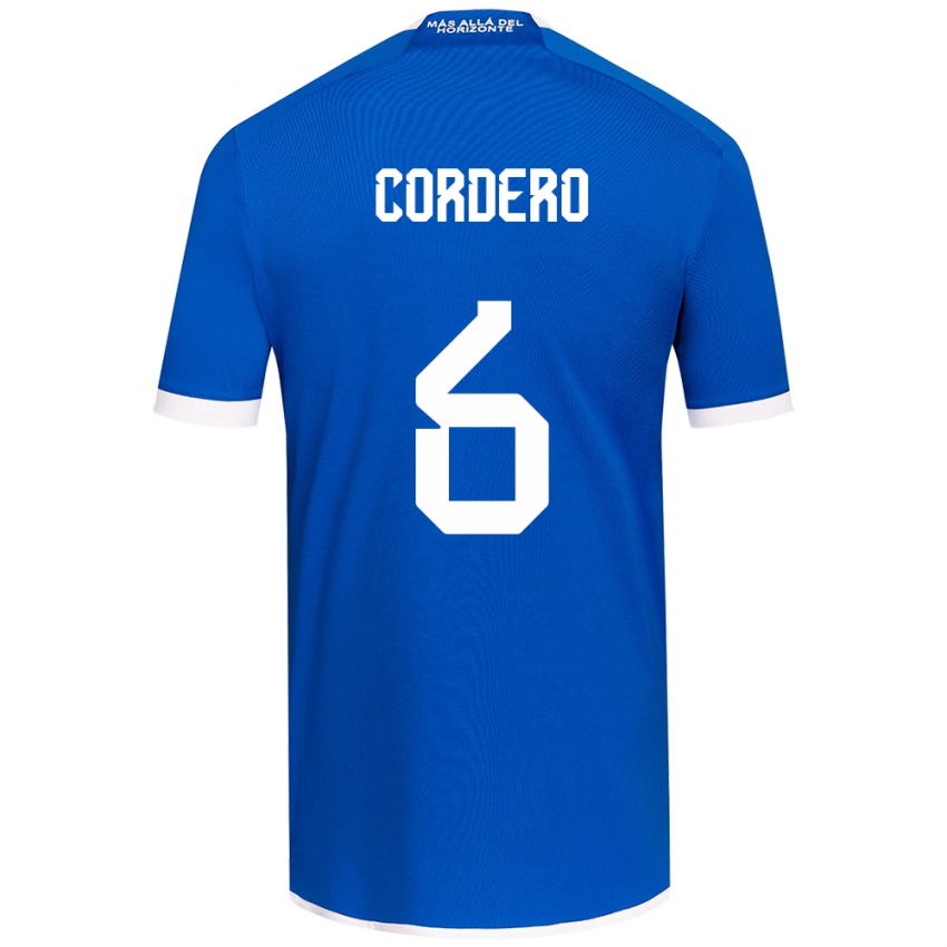 Kinder Renato Cordero #6 Blau Weiss Heimtrikot Trikot 2024/25 T-Shirt Schweiz