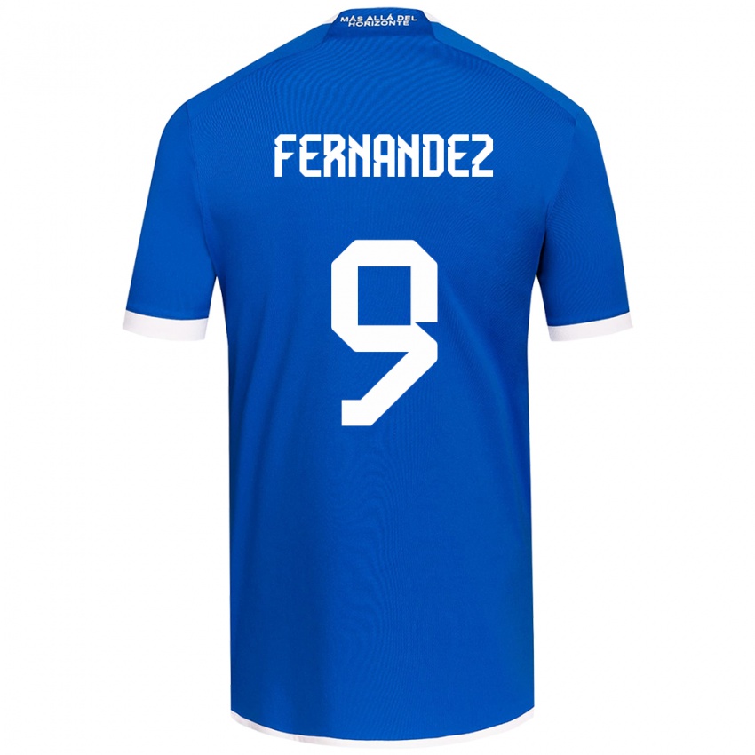 Kinder Leandro Fernández #9 Blau Weiss Heimtrikot Trikot 2024/25 T-Shirt Schweiz