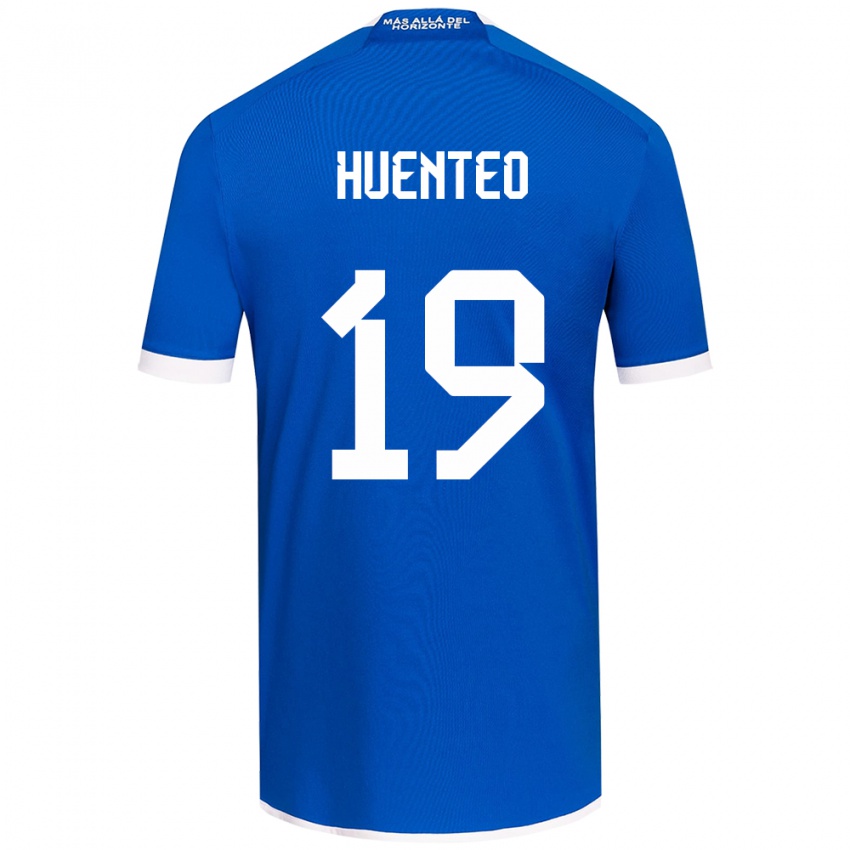 Kinder Yessenia Huenteo #19 Blau Weiss Heimtrikot Trikot 2024/25 T-Shirt Schweiz