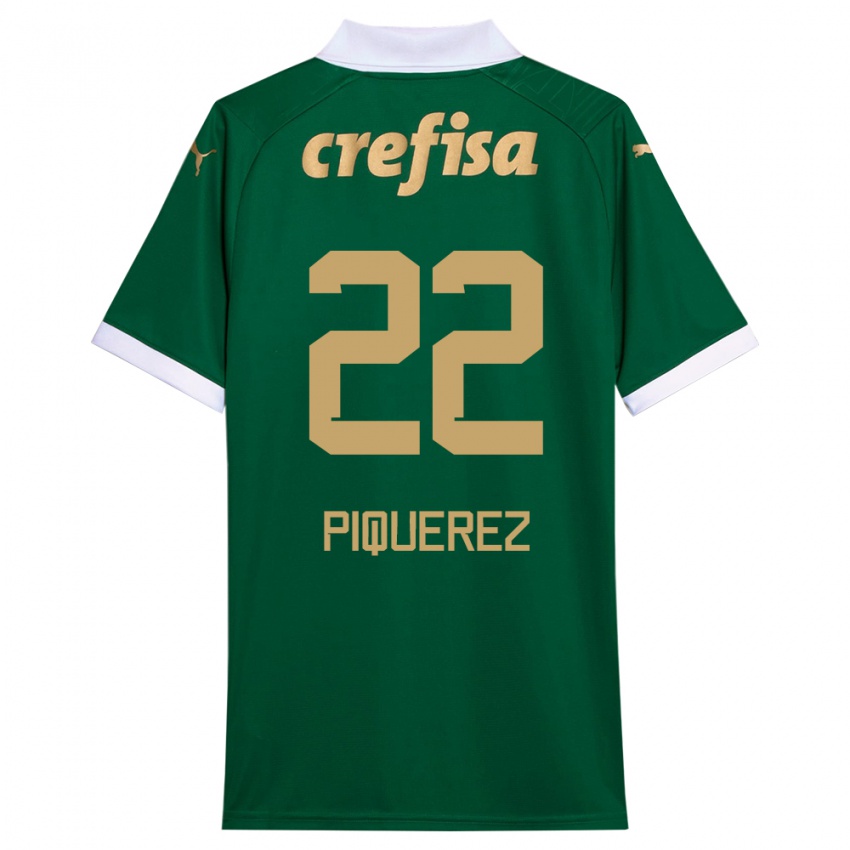 Kinder Joaquin Piquerez #22 Grün Weiß Heimtrikot Trikot 2024/25 T-Shirt Schweiz