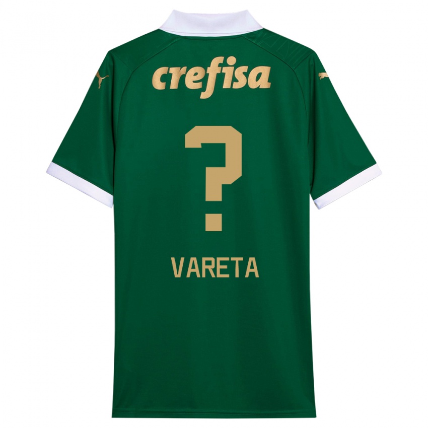 Kinder Gabriel Vareta #0 Grün Weiß Heimtrikot Trikot 2024/25 T-Shirt Schweiz