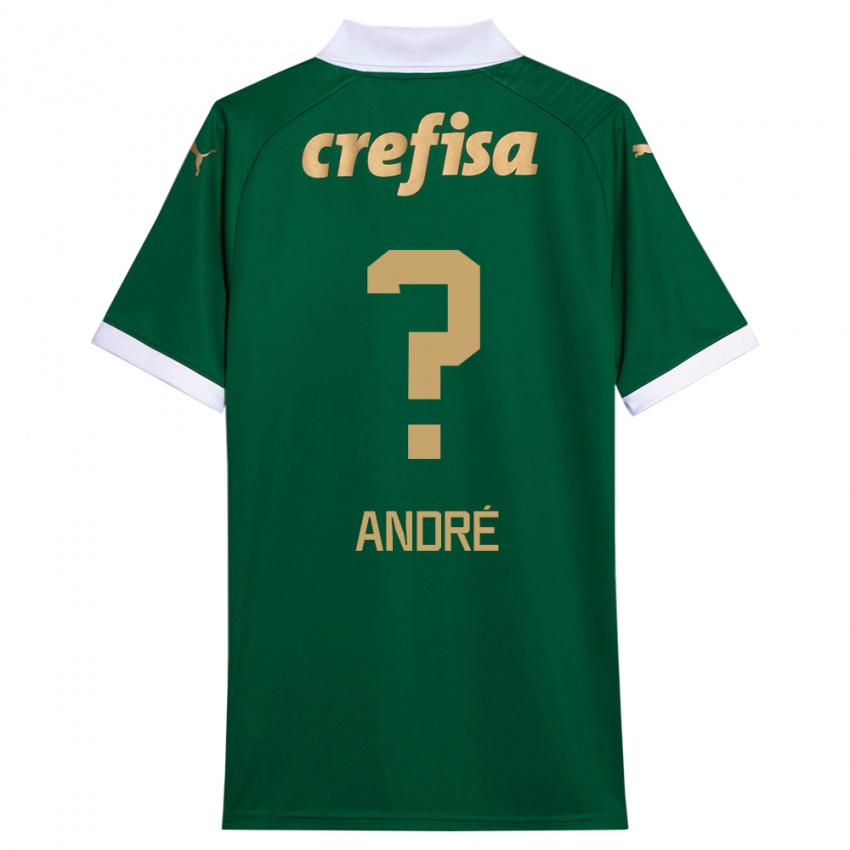 Kinder Vitor André #0 Grün Weiß Heimtrikot Trikot 2024/25 T-Shirt Schweiz