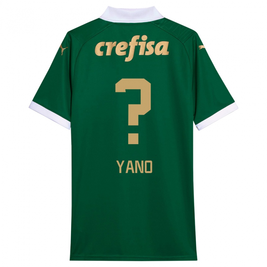 Kinder Luiz Yano #0 Grün Weiß Heimtrikot Trikot 2024/25 T-Shirt Schweiz