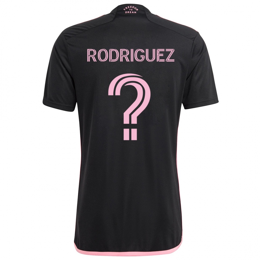 Kinder Emerson Rodríguez #0 Schwarz Auswärtstrikot Trikot 2024/25 T-Shirt Schweiz