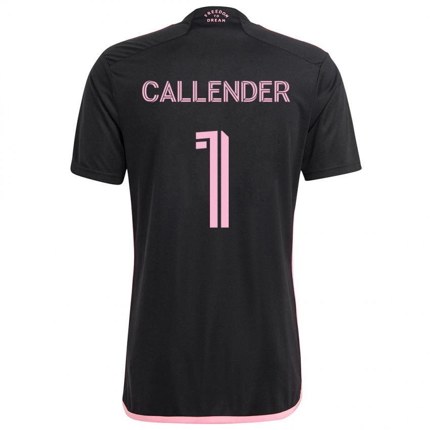 Kinder Drake Callender #1 Schwarz Auswärtstrikot Trikot 2024/25 T-Shirt Schweiz