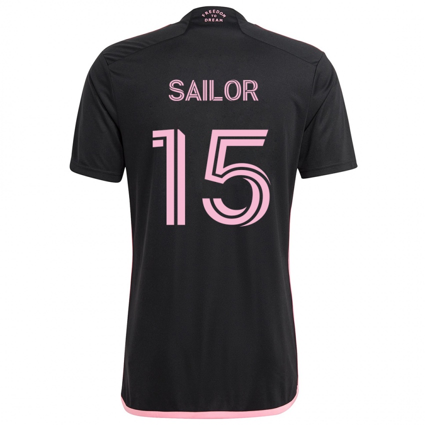 Kinder Ryan Sailor #15 Schwarz Auswärtstrikot Trikot 2024/25 T-Shirt Schweiz