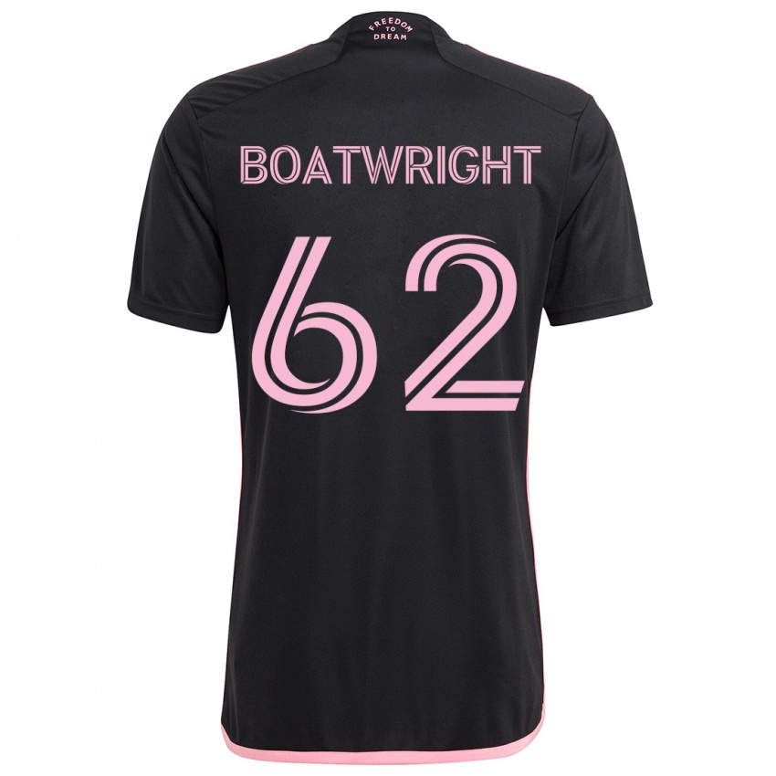 Kinder Israel Boatwright #62 Schwarz Auswärtstrikot Trikot 2024/25 T-Shirt Schweiz