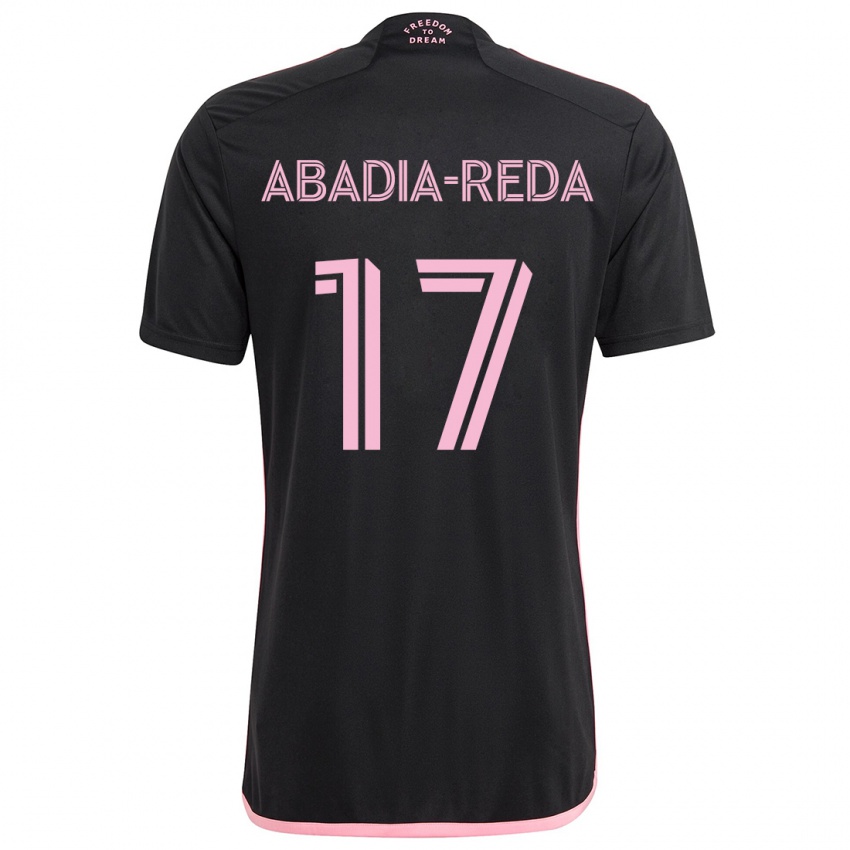 Kinder Ezequiel Abadia-Reda #17 Schwarz Auswärtstrikot Trikot 2024/25 T-Shirt Schweiz