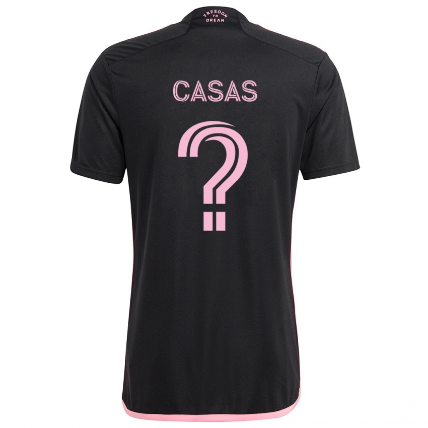 Kinder André Casas #0 Schwarz Auswärtstrikot Trikot 2024/25 T-Shirt Schweiz