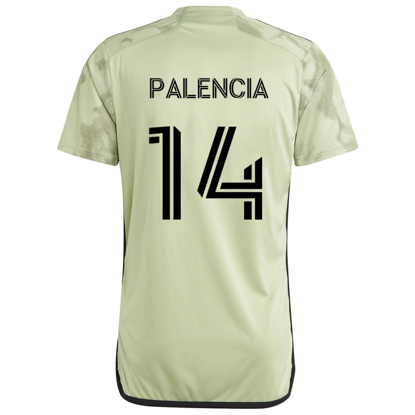 Kinder Sergi Palencia #14 Hellgrün Auswärtstrikot Trikot 2024/25 T-Shirt Schweiz