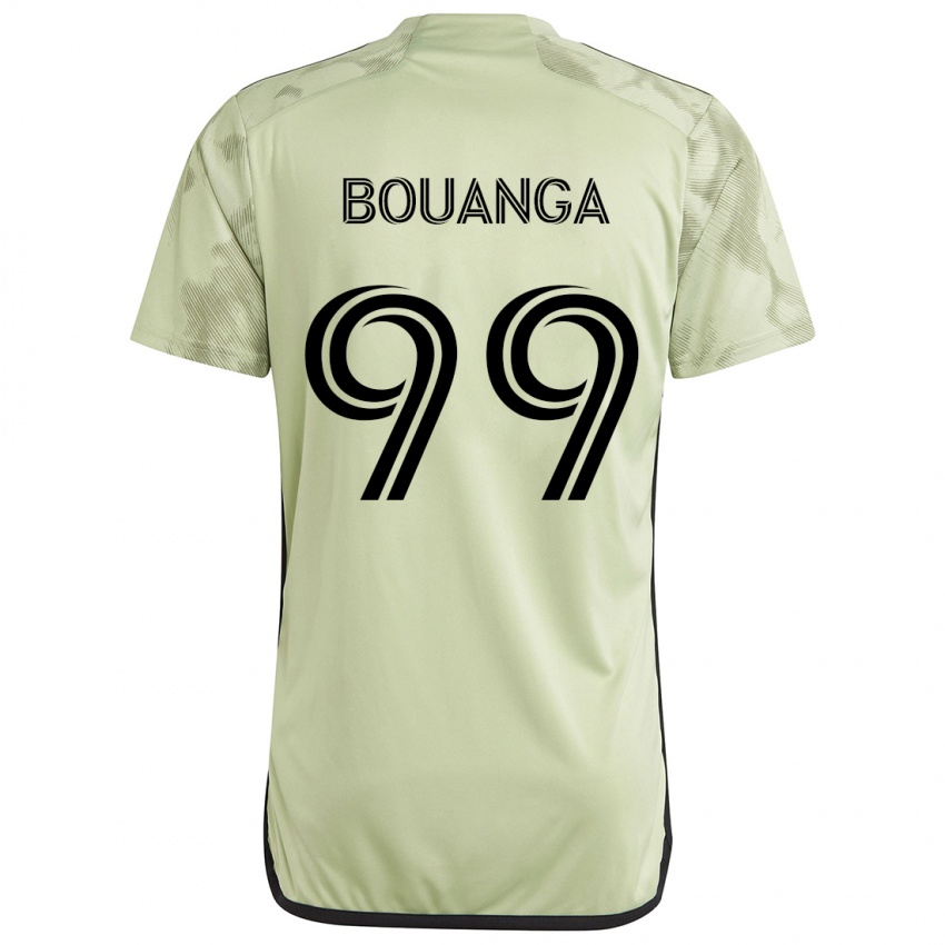 Kinder Denis Bouanga #99 Hellgrün Auswärtstrikot Trikot 2024/25 T-Shirt Schweiz