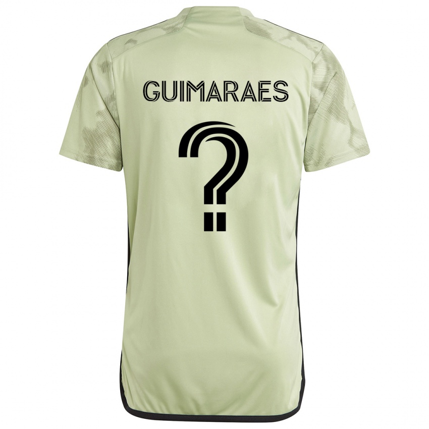 Kinder Pedro Guimaraes #0 Hellgrün Auswärtstrikot Trikot 2024/25 T-Shirt Schweiz