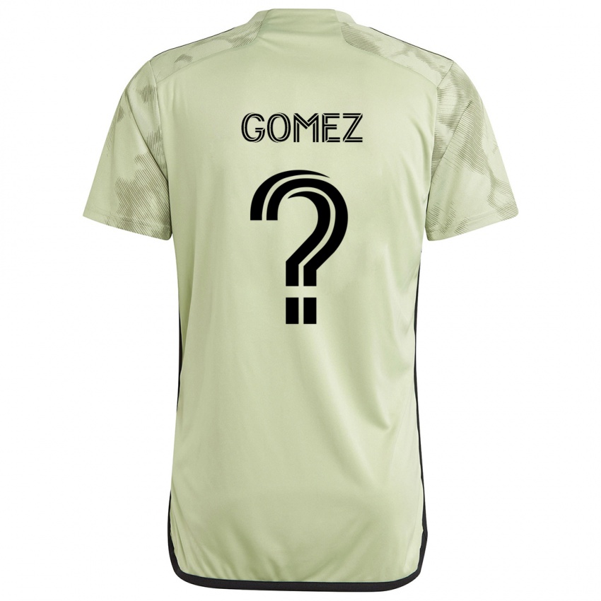 Kinder Azyk Gomez #0 Hellgrün Auswärtstrikot Trikot 2024/25 T-Shirt Schweiz