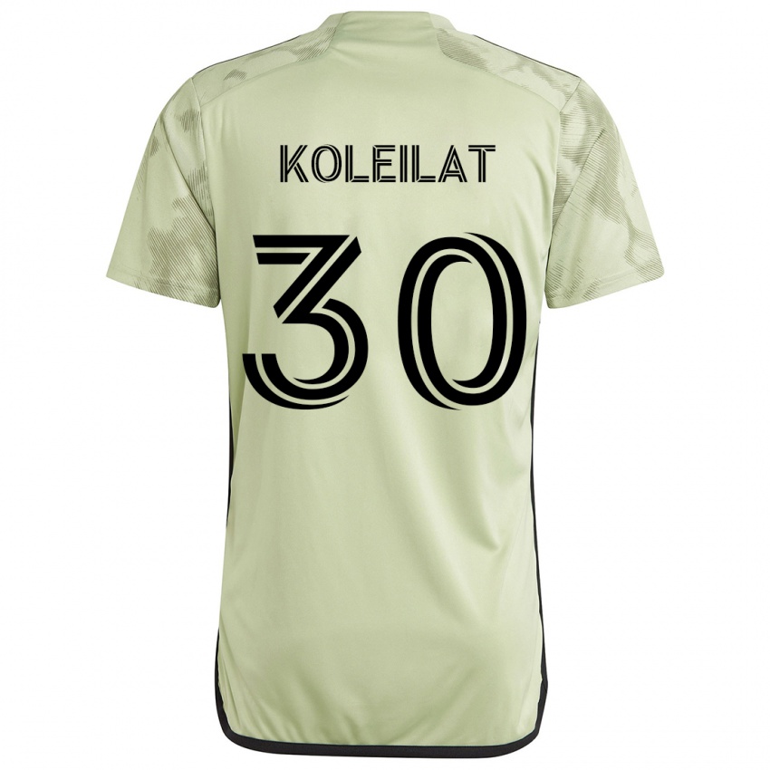 Kinder Jassem Koleilat #30 Hellgrün Auswärtstrikot Trikot 2024/25 T-Shirt Schweiz