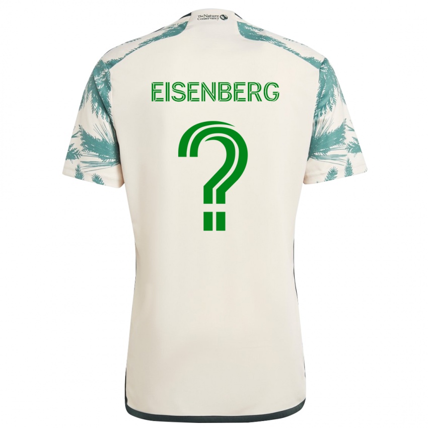 Kinder Max Eisenberg #0 Beige Braun Auswärtstrikot Trikot 2024/25 T-Shirt Schweiz