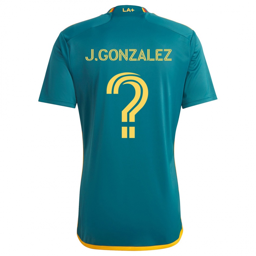 Kinder Jesse Gonzalez #0 Grün Gelb Auswärtstrikot Trikot 2024/25 T-Shirt Schweiz