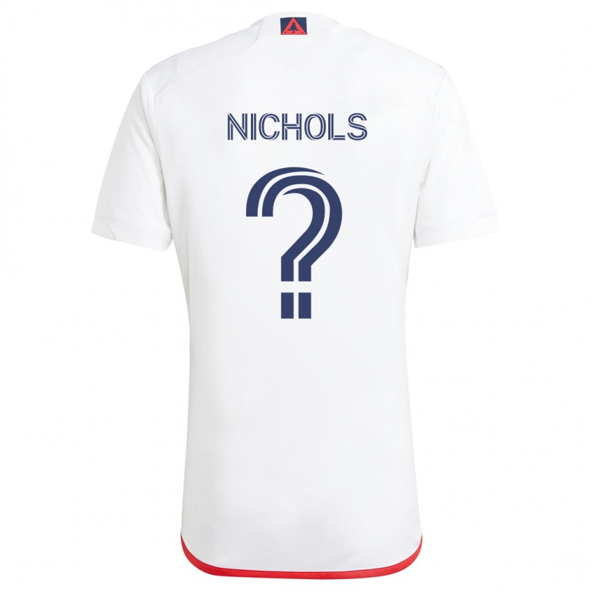 Kinder Robert Nichols #0 Weiß Rot Auswärtstrikot Trikot 2024/25 T-Shirt Schweiz