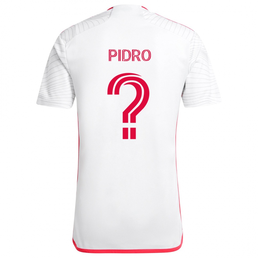 Kinder Selmir Pidro #0 Weiß Rot Auswärtstrikot Trikot 2024/25 T-Shirt Schweiz