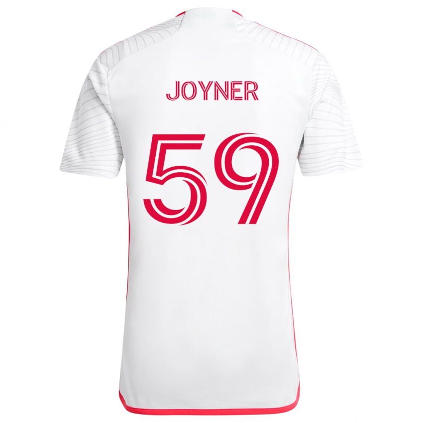 Kinder Mykhi Joyner #59 Weiß Rot Auswärtstrikot Trikot 2024/25 T-Shirt Schweiz