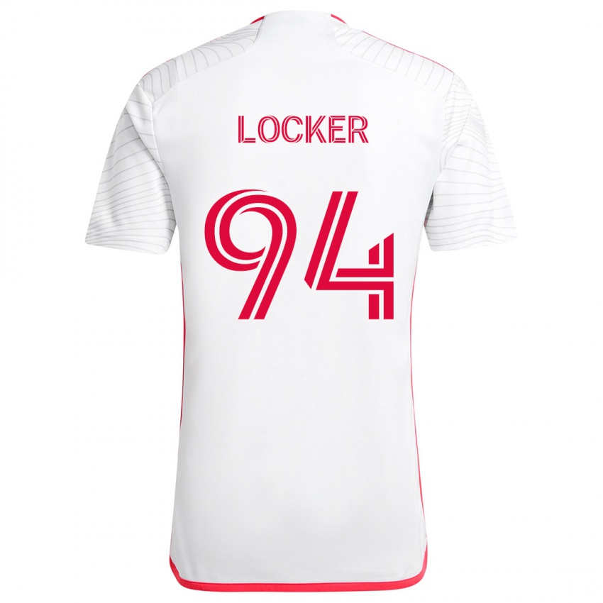 Kinder Carson Locker #94 Weiß Rot Auswärtstrikot Trikot 2024/25 T-Shirt Schweiz