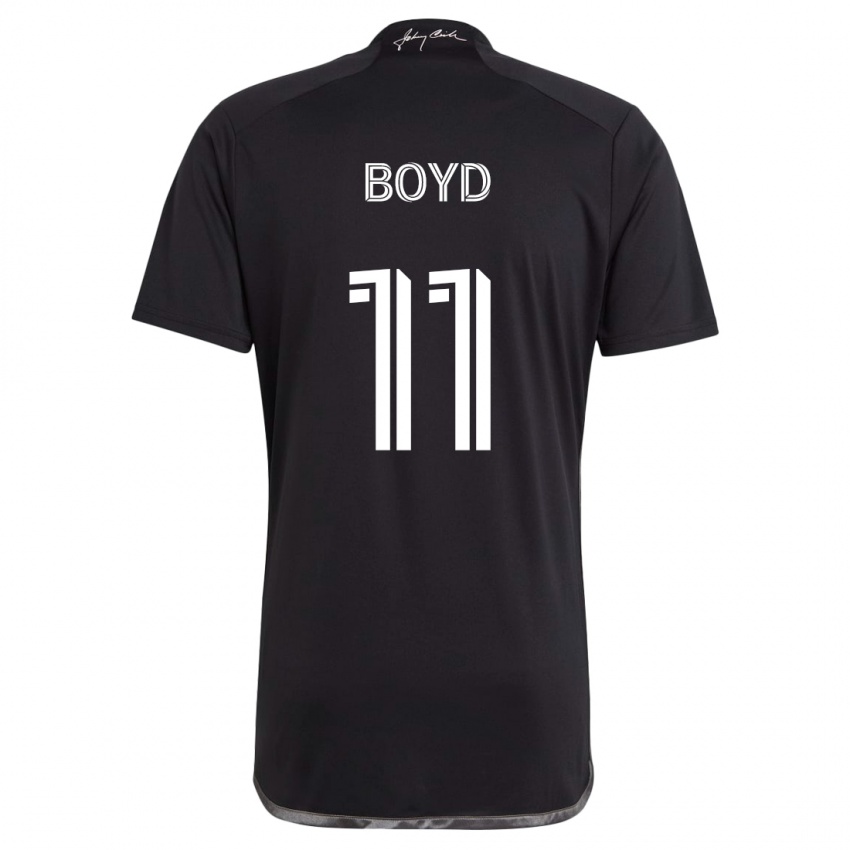 Kinder Tyler Boyd #11 Schwarz Auswärtstrikot Trikot 2024/25 T-Shirt Schweiz