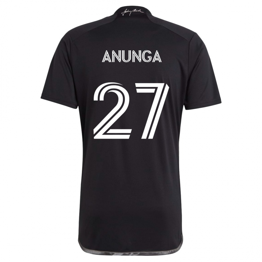 Kinder Tah Anunga #27 Schwarz Auswärtstrikot Trikot 2024/25 T-Shirt Schweiz