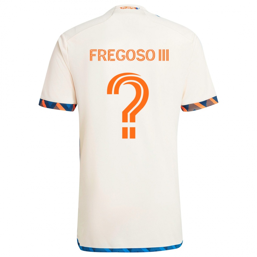 Kinder Arturo Fregoso Iii #0 Weiß Orange Auswärtstrikot Trikot 2024/25 T-Shirt Schweiz