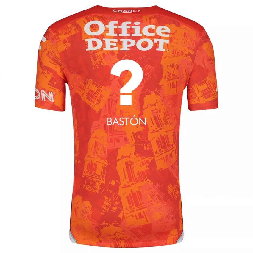 Kinder Borja Bastón #0 Orange Weiß Auswärtstrikot Trikot 2024/25 T-Shirt Schweiz