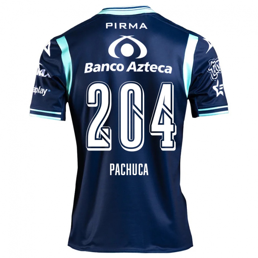 Kinder José Pachuca #204 Navy Blau Auswärtstrikot Trikot 2024/25 T-Shirt Schweiz