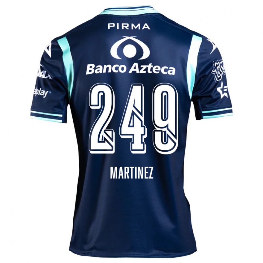 Kinder Juan Martínez #249 Navy Blau Auswärtstrikot Trikot 2024/25 T-Shirt Schweiz