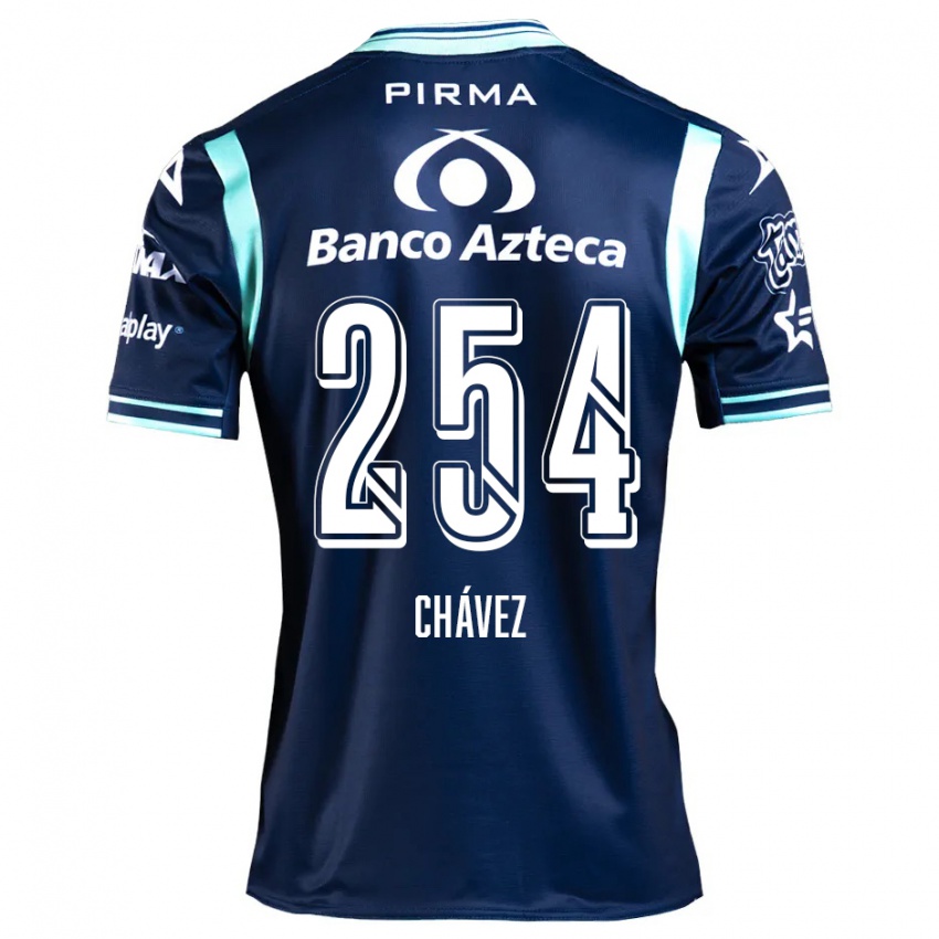 Kinder José Chávez #254 Navy Blau Auswärtstrikot Trikot 2024/25 T-Shirt Schweiz