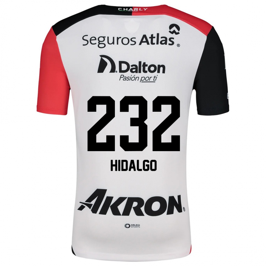 Kinder Óscar Hidalgo #232 Weiß Rot Schwarz Auswärtstrikot Trikot 2024/25 T-Shirt Schweiz