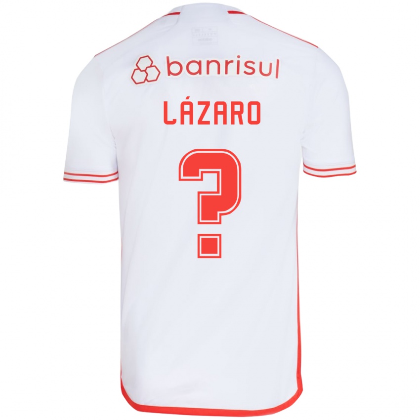 Kinder Lázaro #0 Weiß Rot Auswärtstrikot Trikot 2024/25 T-Shirt Schweiz