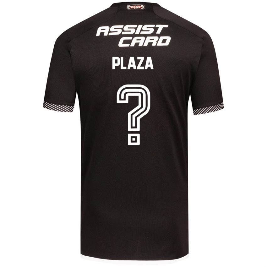 Kinder Diego Plaza #0 Schwarz-Weiss Auswärtstrikot Trikot 2024/25 T-Shirt Schweiz